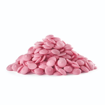 Cobertura de Sucedneo de Chocolate Fracionada Zafiro Morango Eurocao 2x5kg