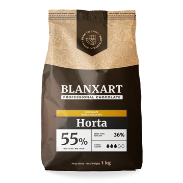 Cobertura de Chocolate Puro Negro 55% Horta Dark Blanxart 2x5kg