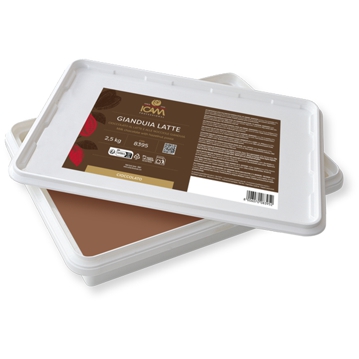 Cobertura de Chocolate Gianduia Leite 26% Icam 2,5kg