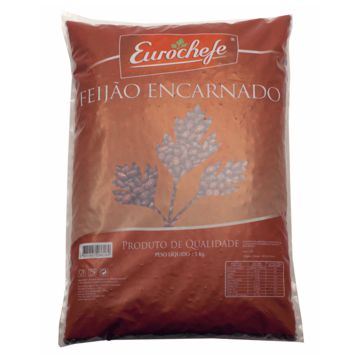 Feij�o Encarnado Eurochefe 5kg