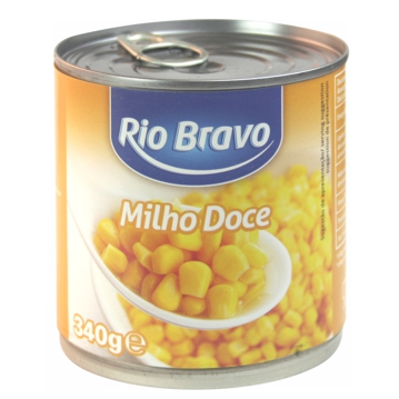 Milho Doce Rio Bravo Lata PE 285g PL 340g