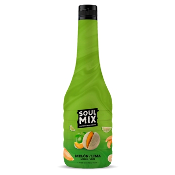 Bebida concentrada natural Mel�o Lima Soul Mix 750ml