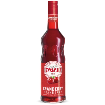 Syrup Cocktails e Long Drink Cranberry Toschi 1L 1,32kg