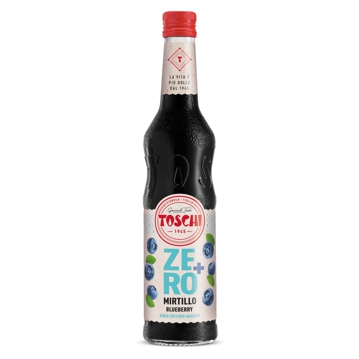 Syrup Cocktails e Long Drink Mirtilo Zero+ Toschi 560ml