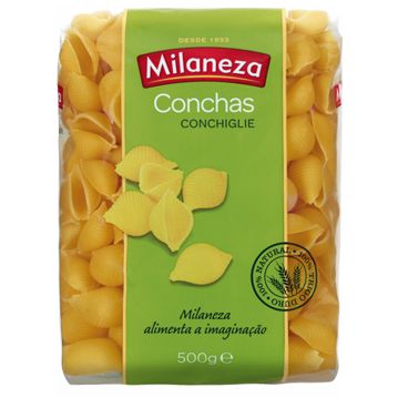 Massa Seca Conchas Conchiglie Milaneza 20x500g