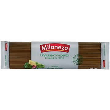 Massa Seca Linguine com Pesto Milaneza 16x500g