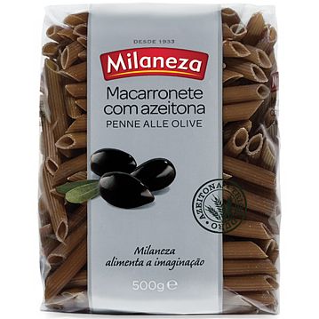 Massa Seca Macarronete com Azeitona Milaneza 15x500g