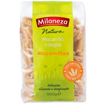 Massa Seca Macarro Integral Milaneza 15x500g
