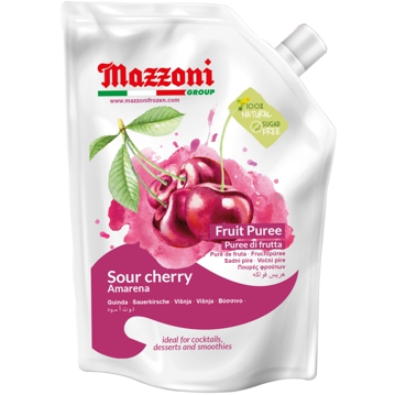 Purs de Fruta Mazzoni Cereja 1kg