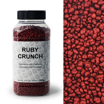 Ruby Crunch Eurocao em Frasco Doseador 750g
