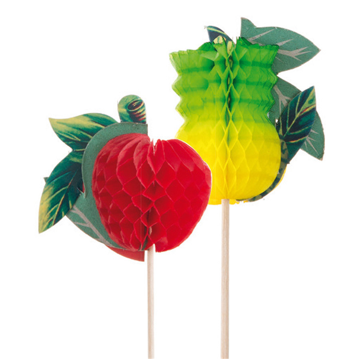 Frutos Sortidos em Papel 200mm 100 un
