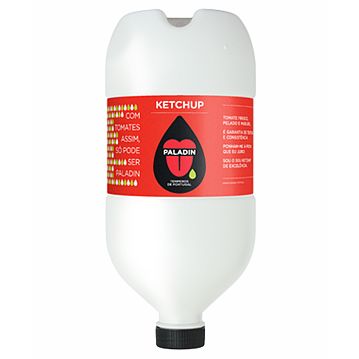 Ketchup em Garrafo Invertido Paladin 2000ml