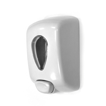 Saboneteira Manual de Sabo (gel) 700ml ABS Branco