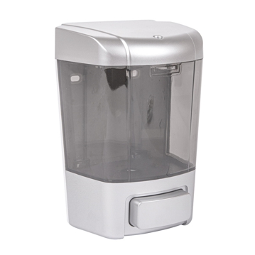 Saboneteira Manual de Sabo (gel) 800ml ABS Prateado