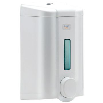 Saboneteira Manual de Sabo (gel) 1000ml ABS Branco
