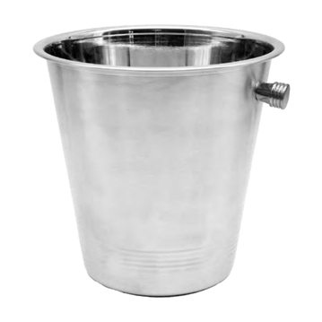 Classic Stainless Steel Ice Bucket 215x210mm The Bars 1 pcs