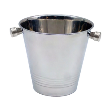 Classic Stainless Steel Ice Bucket 145x135mm The Bars 1 pcs