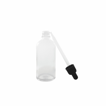 100ml Glass Dropper Bottle with Pipette The Bars 1 pcs