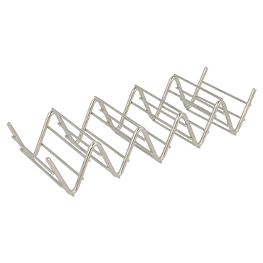 Rack para 4/5 Tacos em Arame de Inox 197x64x38mm 12 un