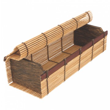 Caixa em Bamb Sushi Maki Mat 230x80x60mm 24 un