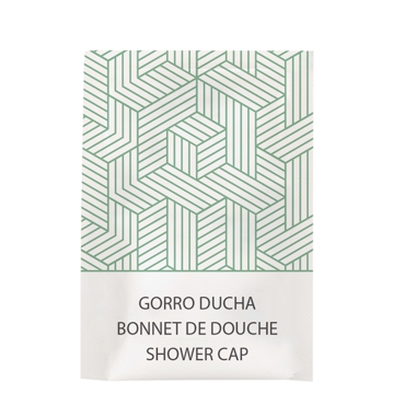 Touca de Duche Branco em PE Individual Therapy 60x105mm 250 un