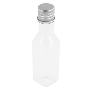 Garrafa Plstico PET 35ml 25x96mm com Tampa aluminio 100 un
