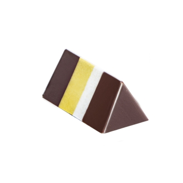 Molde em Plstico Policarbonato para Bombons Praline Triangle 39x20x16mm