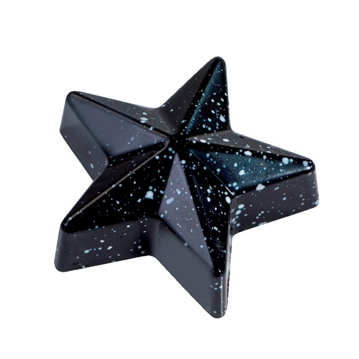 Molde em Plstico Policarbonato para Bombons Praline Star 40x42x16mm