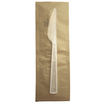 Faca de Plstico PLUS 180mm REUSE Embrulhado Individualmente 1500 un