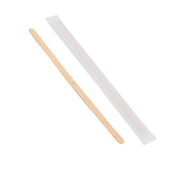 Stick de Madeira para Caf 140mm Individual 10x500un