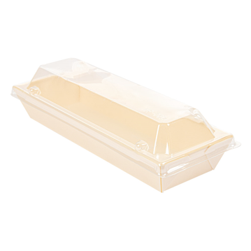 Recipiente em madeira para tapas 170x50/190x70 x 35mm 4x50 un