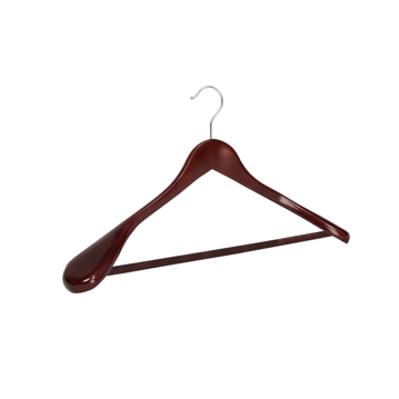 Cabide em Madeira Clssico Superior 445x58x245mm 48 un