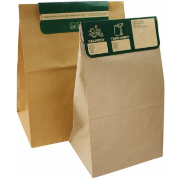 Fecho de Segurana para Sacos de Papel SOS 150x195mm 12x50 un