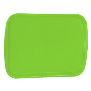 Tabuleiro de Refeio em Plstico 264x358mm Verde Kiwi