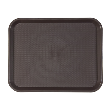Tabuleiro de Refeio em Plstico 275x355mm Chocolate 1 un