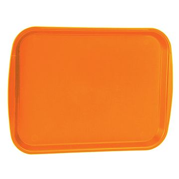 Tabuleiro de Refeio em Plstico 360x460mm Laranja