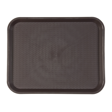 Tabuleiro de Refeio em Plstico 355x453mm Chocolate 1 un