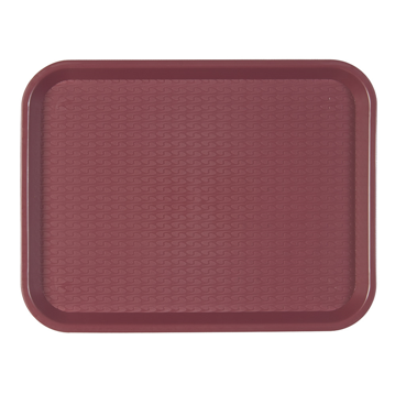 Tabuleiro de Refeio em Plstico 355x453mm Bordeaux 1 un