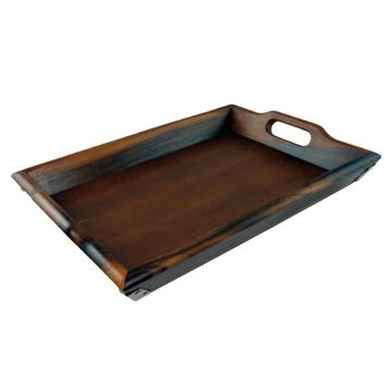 Tabuleiro Bandeja Room Service Madeira Natural 640x380x50mm 1 un
