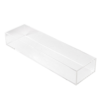 Bandeja Acrlico Transparente 240x68x37mm para Amenities 1 un
