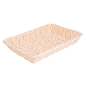 Cesta Tipo Vime Rectangular 360x250x75mm 12 un