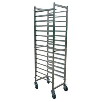 Carro para Bandejas Pastelaria 400x600mm 16 nveis 470x600x1780mm