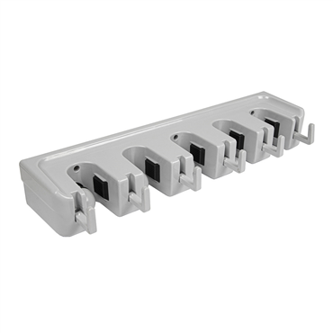 Suporte Cinzento para 5 Cabos 420x125x67mm