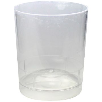 Copo Plstico PS Rgido Transparente para Whisky Ou Caipirinha Caixa 640