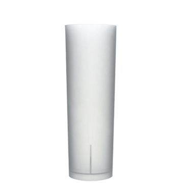 Copo Pl�stico Tubo M�dio 200ml PP R�gido Transl�cido Caixa 510un