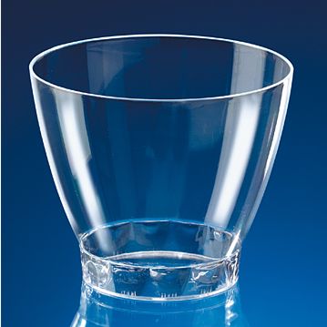 Copo Pl�stico R�gido Transparente 250ml Martini Caixa 30x25