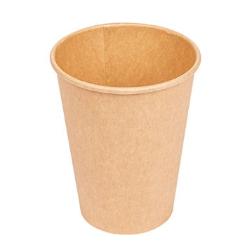 Copo de Carto para Bebidas Quentes 355ml 12oz - Kraft - 20x50 un
