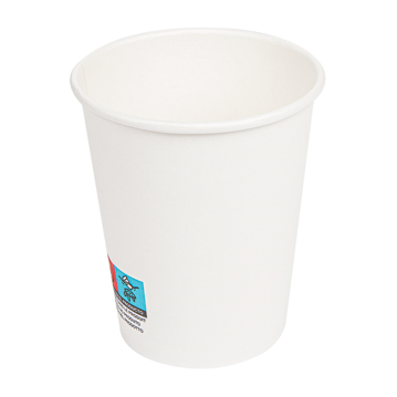 Copo de Carto para Bebidas Quentes 240ml 8oz - Branco 20x50 un