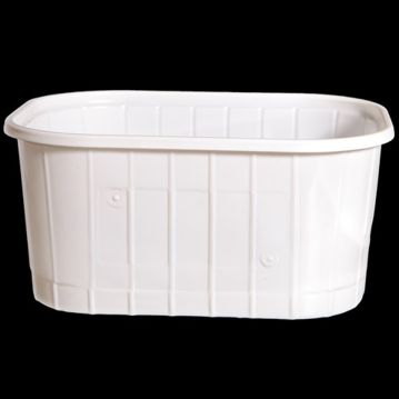 Tabuleiro em Plstico 105BR PS Branco 500ml 2100un