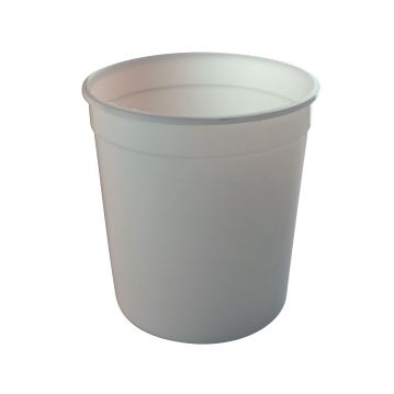 Taa de Plstico Euroeco Branco 1000cc para Tampa Standard 300 un